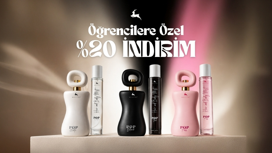 Muscent ‘ten Öğrencilere Özel %20 İndirim! - MUSCENT öğrenci indirimi kampanya görseli