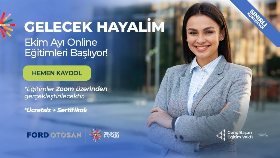 Gelecek Hayalim – İş Yaşamına Hazırlık Eğitim Programı - GBEV öğrenci indirimi kampanya görseli