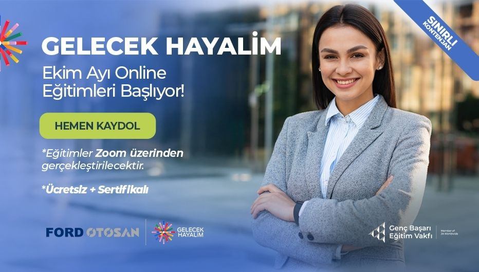 Gelecek Hayalim – İş Yaşamına Hazırlık Eğitim Programı - GBEV öğrenci indirimi kampanya görseli